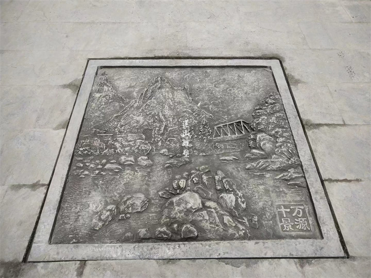 四川万源不锈钢板景墙