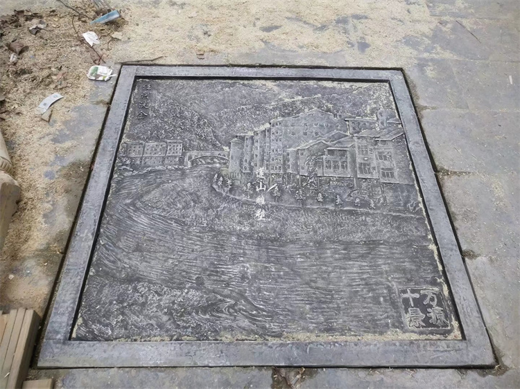 四川万源不锈钢板景墙