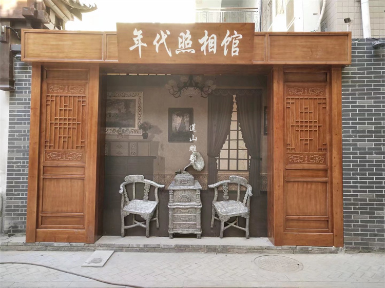 四川万源不锈钢板景墙