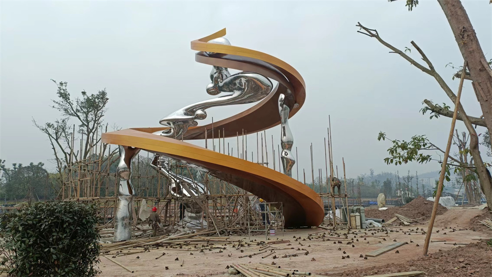 重庆璧山玉泉湖异形构筑物