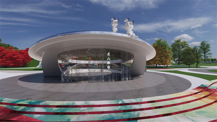 重庆璧山动漫公园景观雕塑设计
