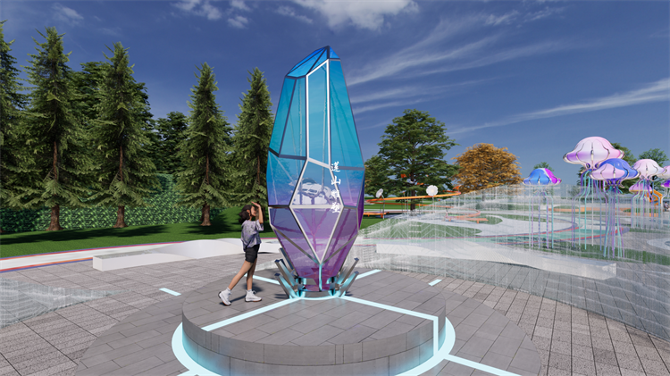 重庆璧山动漫公园景观雕塑设计