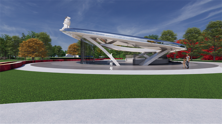 重庆璧山动漫公园景观雕塑设计