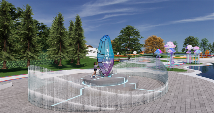 重庆璧山动漫公园景观雕塑设计