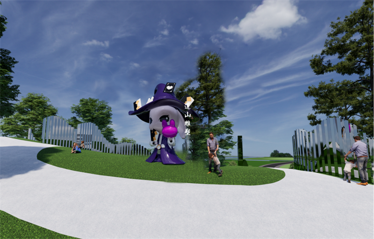 重庆动漫公园景观雕塑设计
