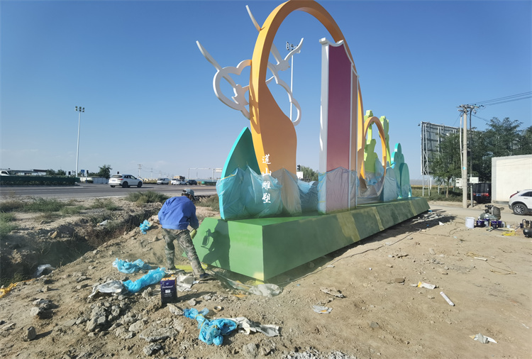 宁夏银川兴庆掌政镇兴庆路景观提升