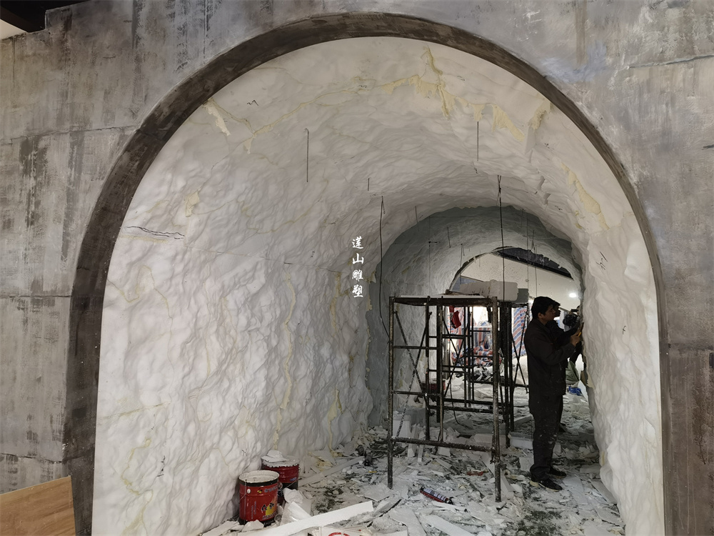 贵州遵义三线建设博物馆玻璃钢浮雕